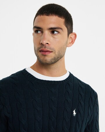 Polo Ralph Lauren Cable Knit Jumper - Navy