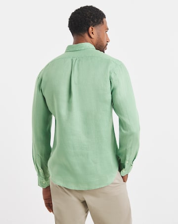 Polo Ralph Lauren Long Sleeve Linen Shirt - Faded Mint