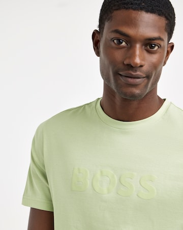 BOSS Short Sleeve Logo T-Shirt - Light Green