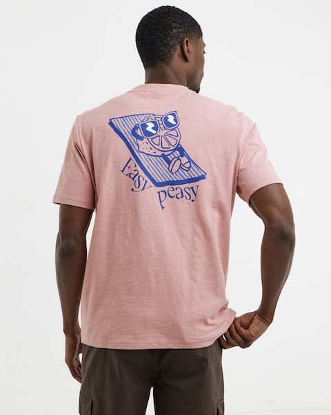 Napapijri Elior Short Sleeve T-Shirt - Pink