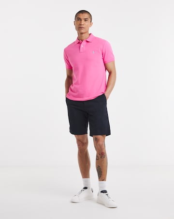 Polo Ralph Lauren Classic Short Sleeve Polo - Bright Pink