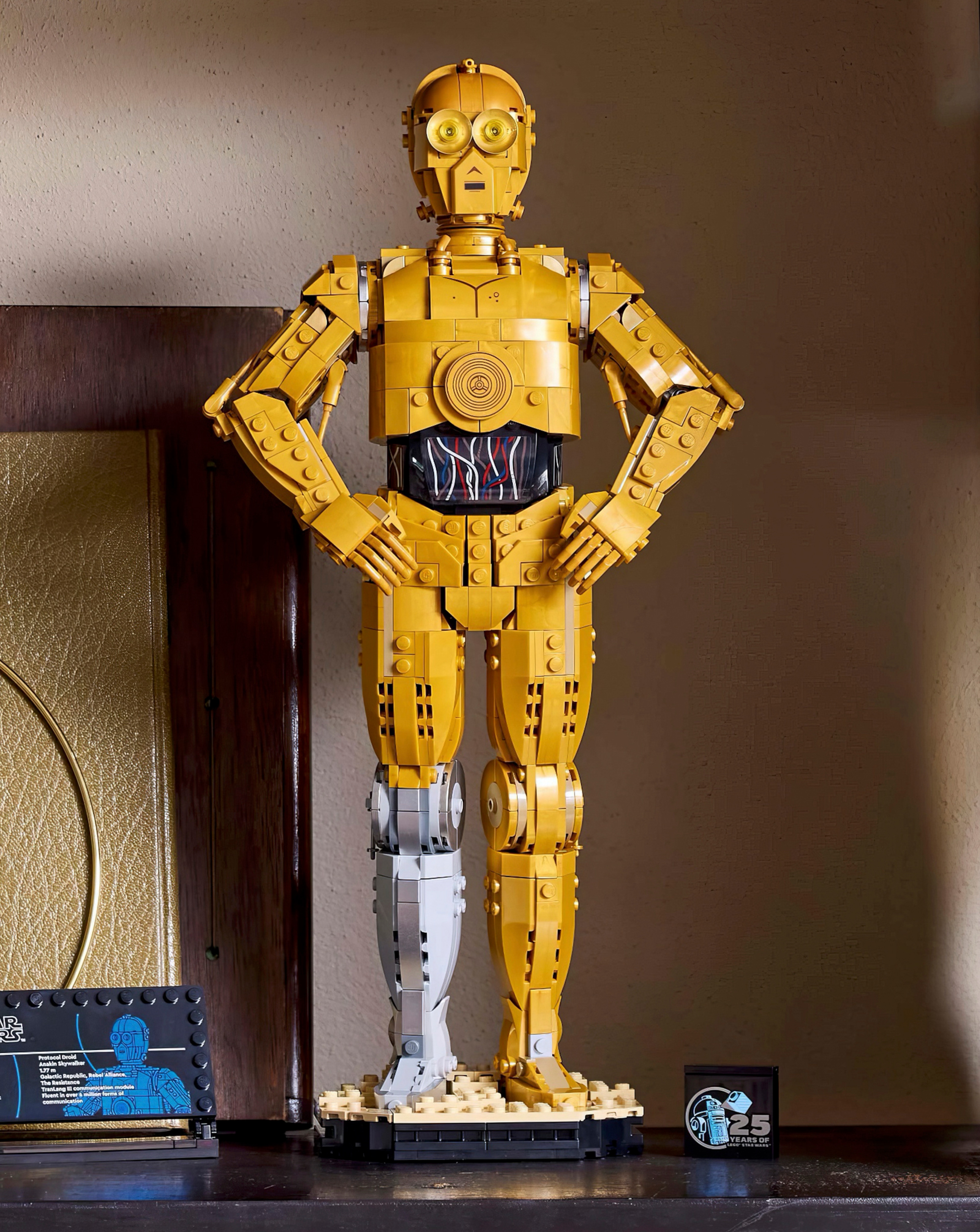 LEGO Star Wars C-3PO Figure Character is pictured