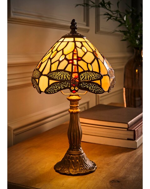 ValueLights Tiffany Dragonfly Table Lamp