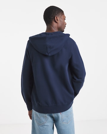 Levi's Original Housemark Zip Through Hoodie - Navy