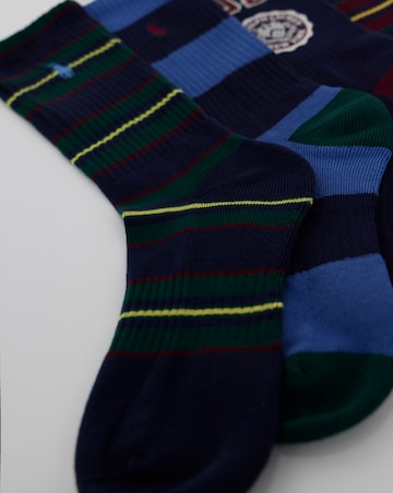 Polo Ralph Lauren 6 Pack Stripe Socks - Multi