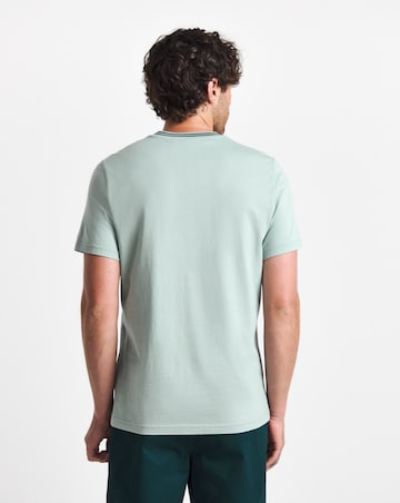 Barbour Austwick Short Sleeve Tipped Tailored T-Shirt - Slate