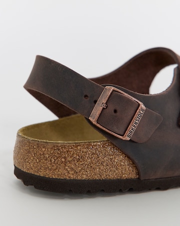 Birkenstock Classic Oiled Leather Miland Sandals - Habanna