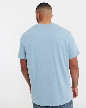 Polo Ralph Lauren Short Sleeve Script Logo T-Shirt - Blue Heather