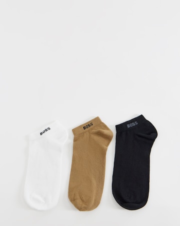 BOSS 5 Pack Logo Trainer Socks - Multi