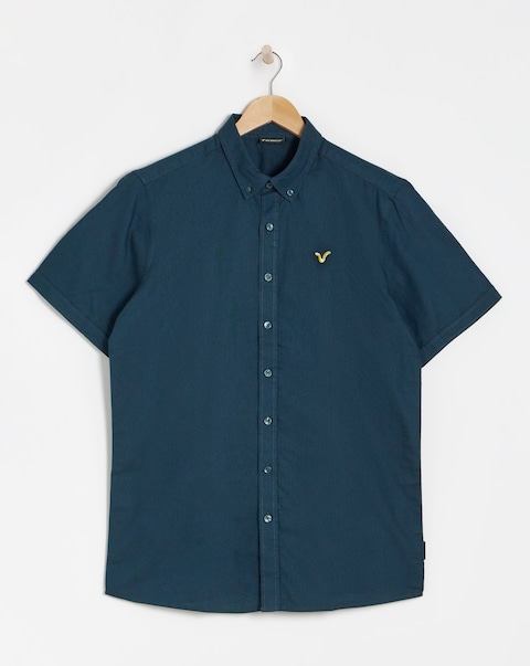Voi Storm Short Sleeve Oxford Shirt Long Length