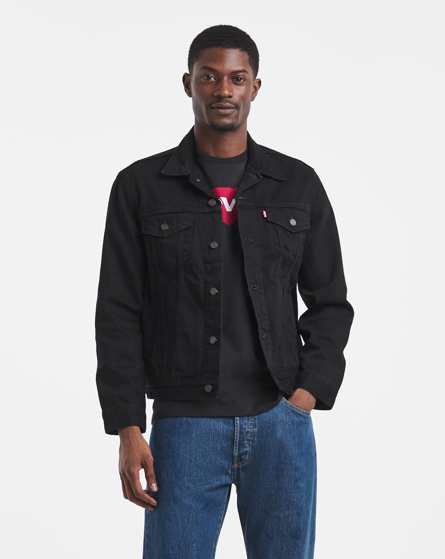 Levi's Classic Trucker Jacket - Black | Jacamo