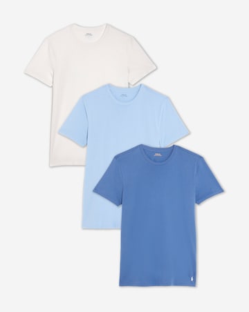 Polo Ralph Lauren 3 Pack Short Sleeve Lounge T-Shirt - Blue