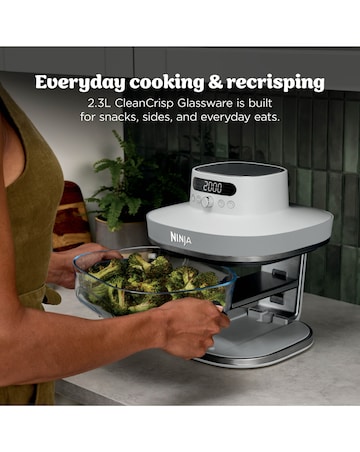 Ninja CRISPi PRO 5 in 1 Glass Air Fryer White