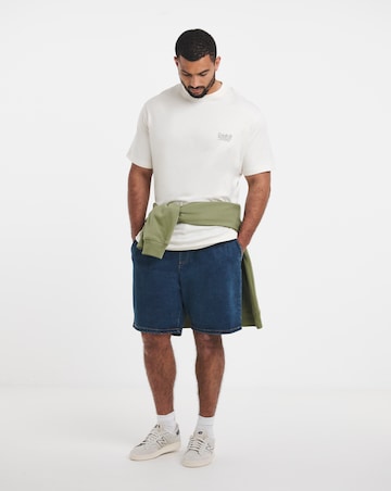 Jack & Jones Sketch Back Graphic T-Shirt - Off White