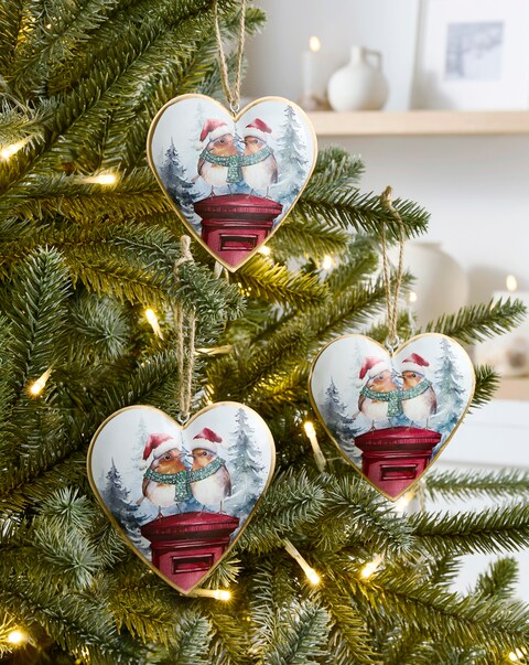 New In - Gisela Graham Robin Decorations