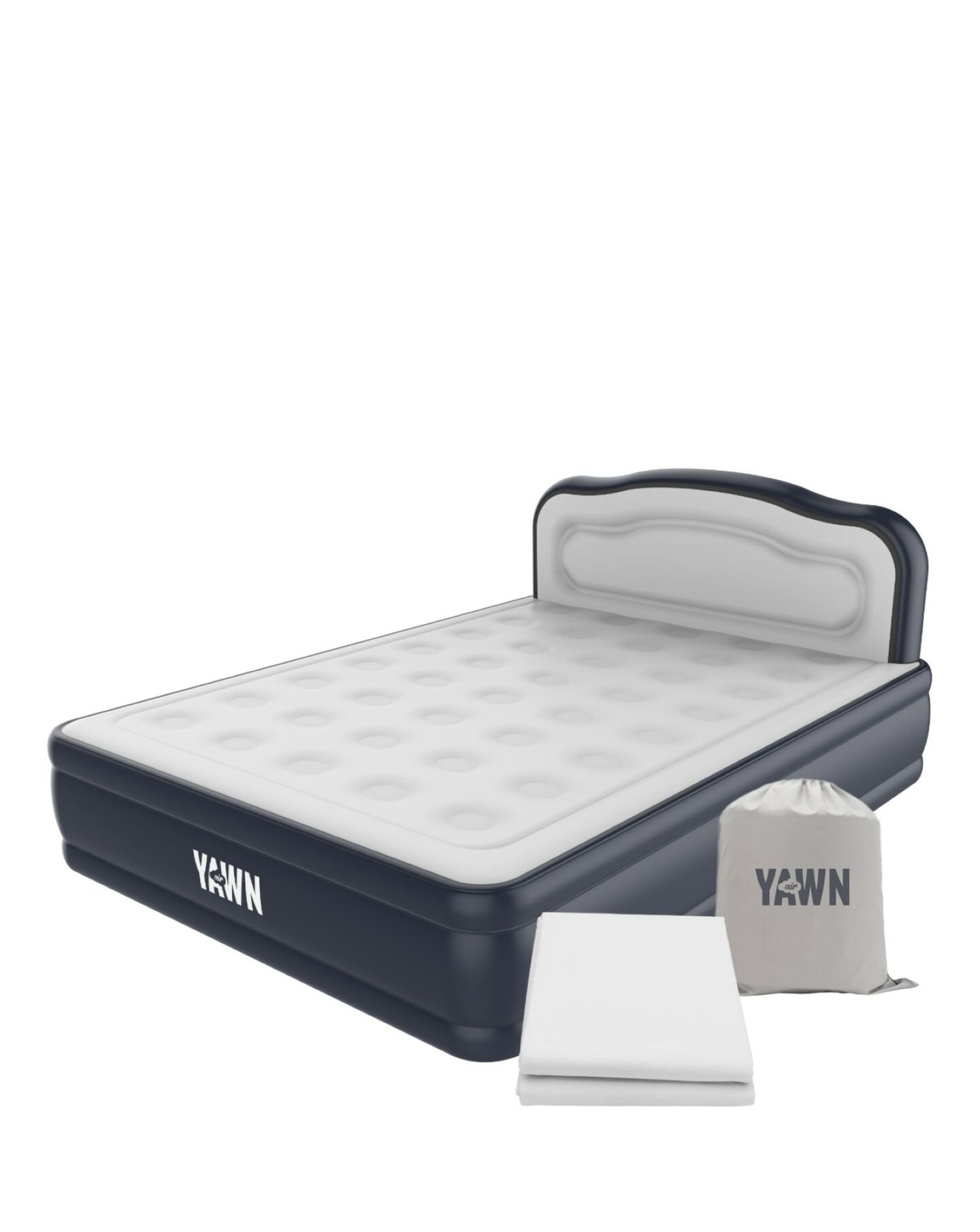 Yawn Air Bed King with Custom Fitted Sheet