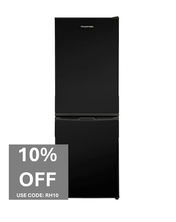 Russell Hobbs RH145FF501E1B 50cm Fridge Freezer Black + Install