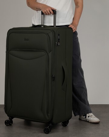 Rock Luggage Vitality 3pc Softshell Suitcase Set