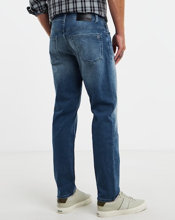 BOSS Maine Straight Fit Jean - Blue