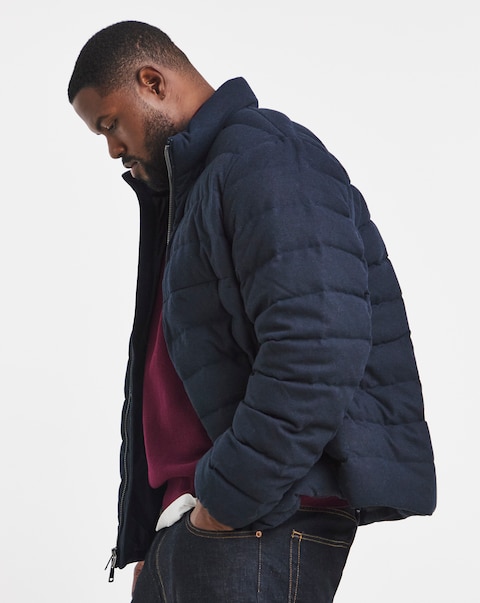 Polo Ralph Lauren Packable Wool Jacket - Navy