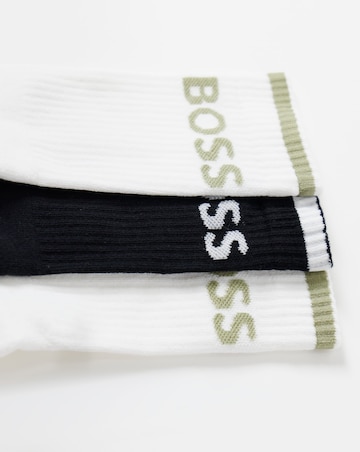 BOSS 6 Pack Stripe Sport Socks - Multi