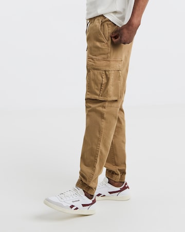 Elasticated Waist Cuffed Cargo