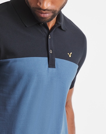 Voi Colour Block Pique Polo Long Length