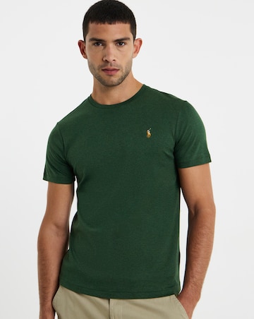 Polo Ralph Lauren Short Sleeve Soft Cotton T-Shirt - Green Heather