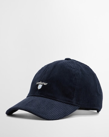 Barbour Preston Cord Cap - Navy