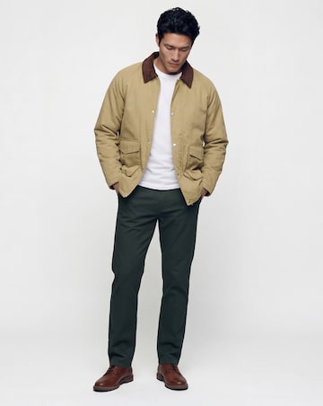 Cord Collar Wadded Jacket