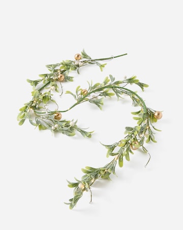 Pre-Lit Mistletoe Garland