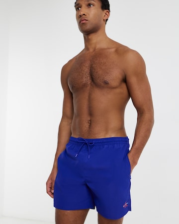 Calvin Klein Drawstring Waistband Swimming Short - Blue