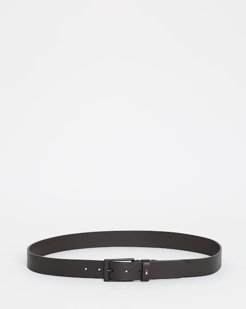 Tommy Hilfiger Layton Leather Belt - Brown