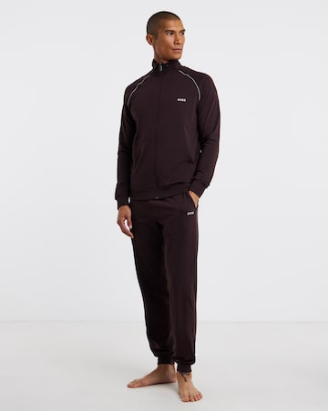 BOSS Mix & Match Lounge Jacket - Dark Brown