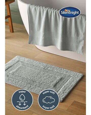 Silentnight Supersoft Cotton Bath Mat