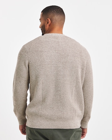 Cotton Twist Knitted Cardigan