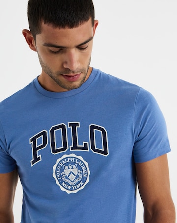Polo Ralph Lauren Short Sleeve Crest T-Shirt - Blue