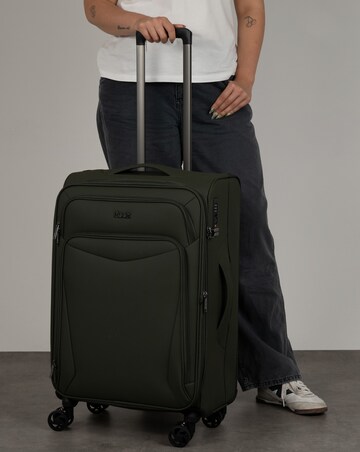 Rock Luggage Vitality 3pc Softshell Suitcase Set
