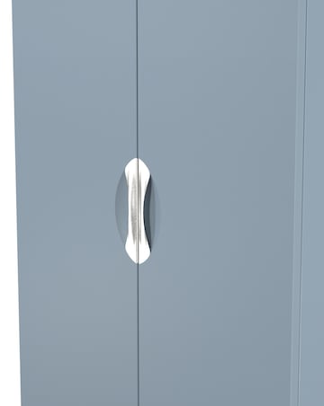 Haydn Ready Assembled 2 Door Midi Wardrobe - Kids
