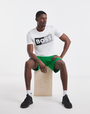 BOSS Short Sleeve 2 Pack Logo T-Shirt - Black/ White