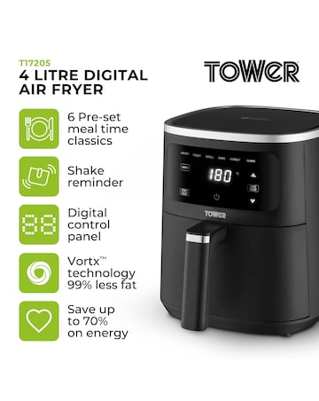 Tower Vortx 4L Digital Air Fryer