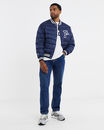 Polo Ralph Lauren Logo Bomber Jacket - Navy