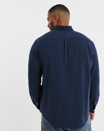 Polo Ralph Lauren Long Sleeve Stretch Mesh Shirt - Navy Heather