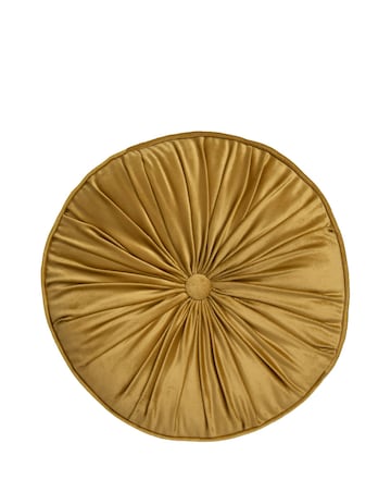 Laurence Llewelyn-Bowen Round Pleat Round Cushion