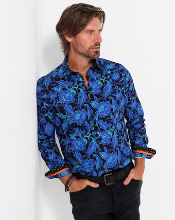 Joe Browns Perfect Paisley Shirt - Black