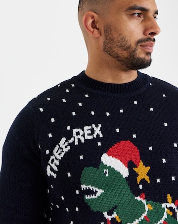 Tree-rex Christmas Jumper