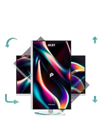 MSI PRO MAX 241PHW 24in FHD 144Hz 4ms IPS Adaptive-Sync Monitor - White