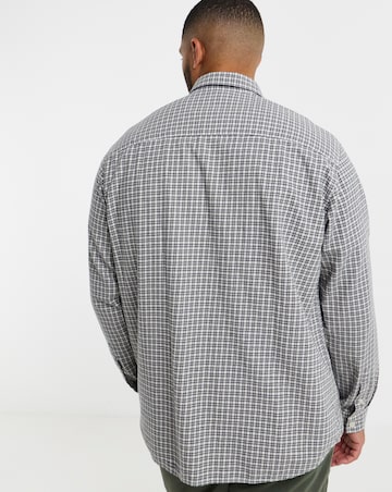 Jack & Jones Carter Long Sleeve Shirt - White/Black