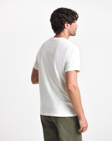 Barbour Birdsall Short Sleeve Graphic Tailored T-Shirt - White