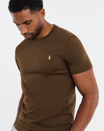 Polo Ralph Lauren Classic Short Sleeve T-Shirt - Brown